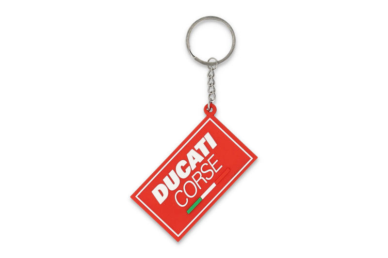 Keyring Ducati Corse - Logo (100% PVC)