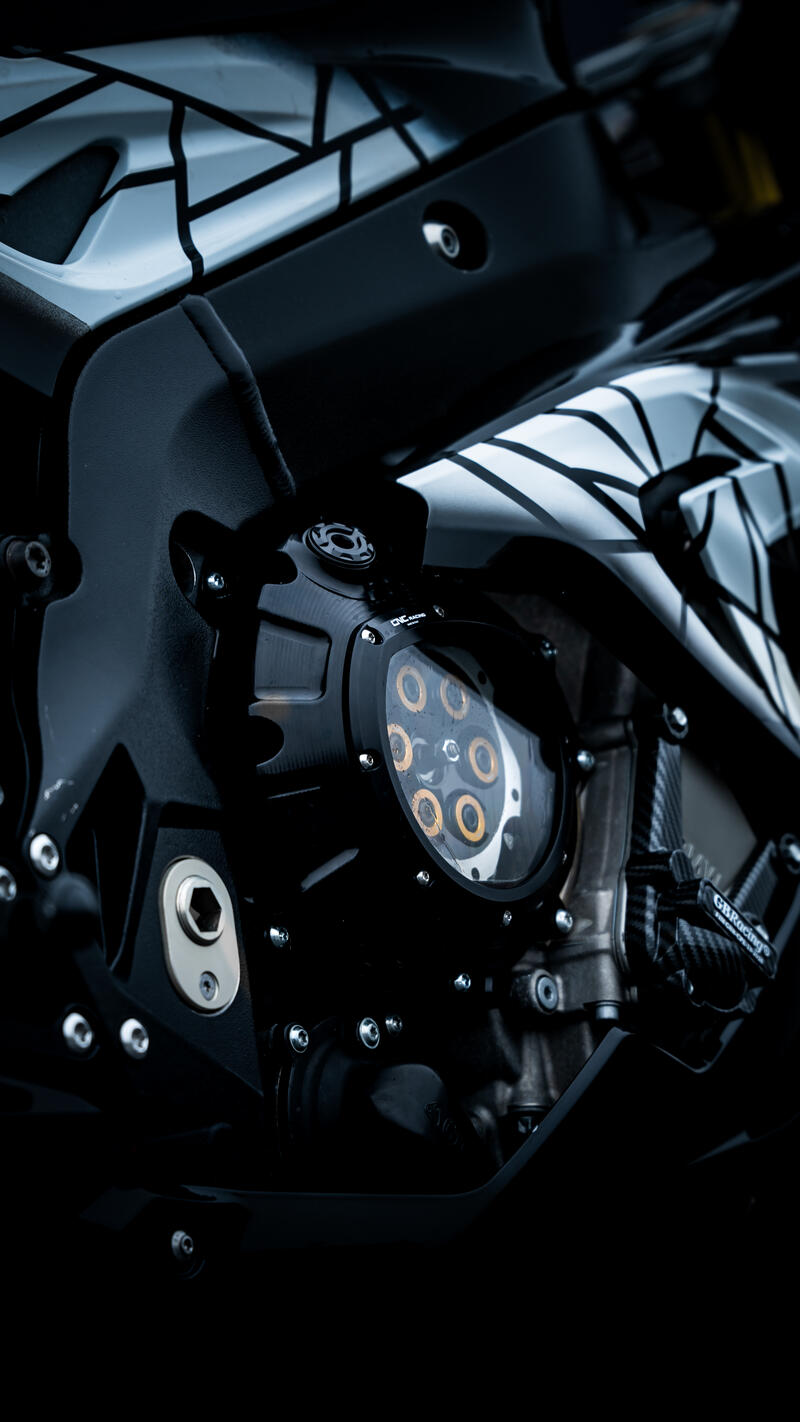 Carter frizione trasparente per BMW
