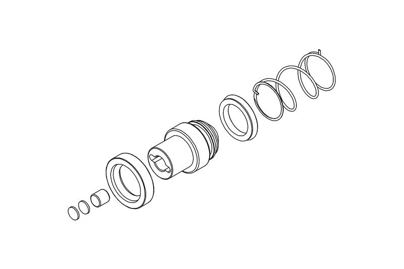 Attuatore frizione &Oslash; 28 mm Ducati - kit revisione
