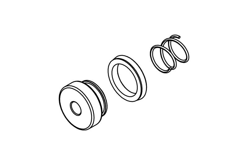 Attuatore frizione &Oslash; 30 mm Aprilia - Kit revisione