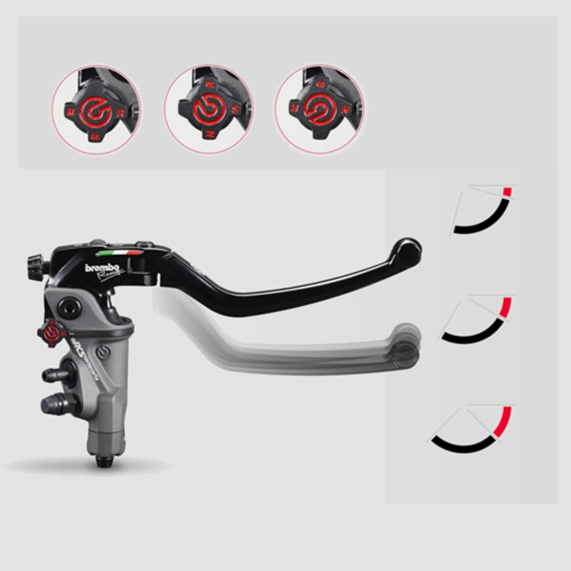 Pompa Freno Radiale Anteriore Brembo 19RCS CORSA CORTA