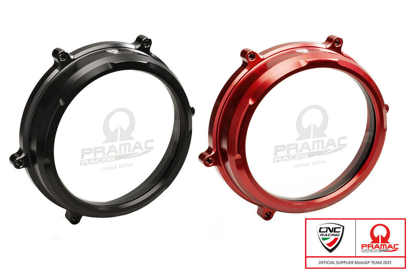 Carter trasparente per frizioni a olio Ducati Panigale 959, 1199 e 1299 - Edizione Pramac Racing Limited Edition
