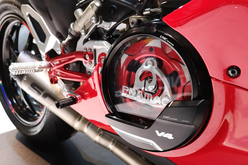 Carter trasparente per frizioni ad olio Ducati Panigale V4 - Pramac Racing Limited Edition