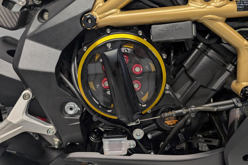 Slipper Clutch pressure plate MV Agusta  with bearing - Bicolor