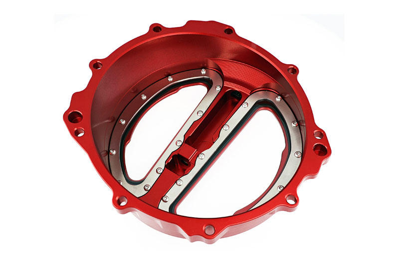 Clear clutch cover MV Agusta - cable control