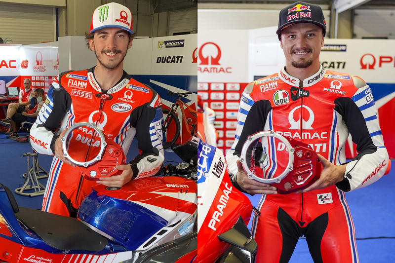 Carter trasparente per frizioni ad olio Ducati Pramac Racing Limited Edition