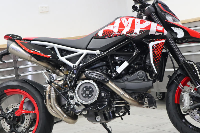Carter trasparente per frizioni a olio Ducati - Bicolore