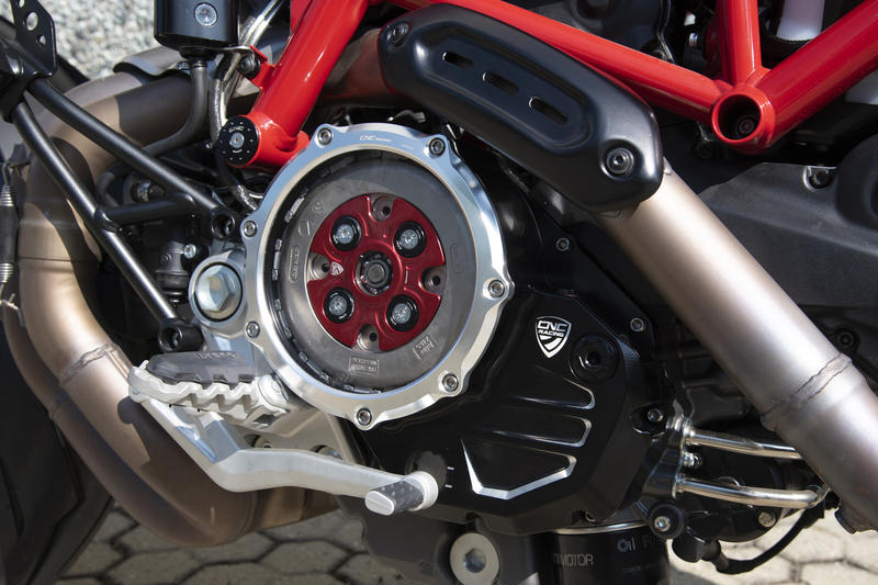 Carter trasparente per frizioni a olio Ducati - Bicolore