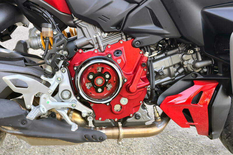 Clear clutch cover Ducati Multistrada V2 - Panigale V2 - Streetfighter V2  MY2025