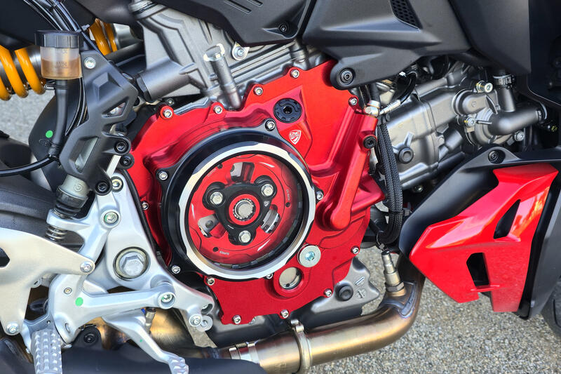 Clear clutch cover Ducati Multistrada V2 - Panigale V2 - Streetfighter V2  MY2025