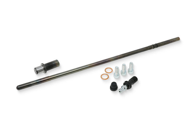 Hydraulic clutch control conversion kit for clear clutch cover