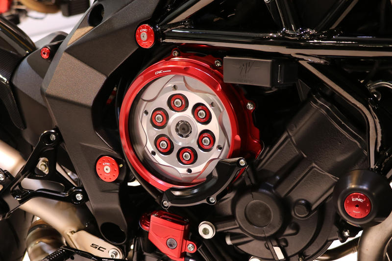 Clear cover oil bath clutch MV Agusta - Protector
