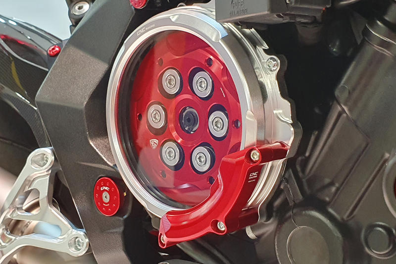 Clear cover oil bath clutch MV Agusta - Protector