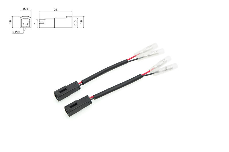 Indicators Cable Kit plugs for Ducati
