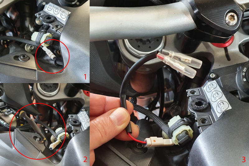 Electrical power wiring kit Ducati
