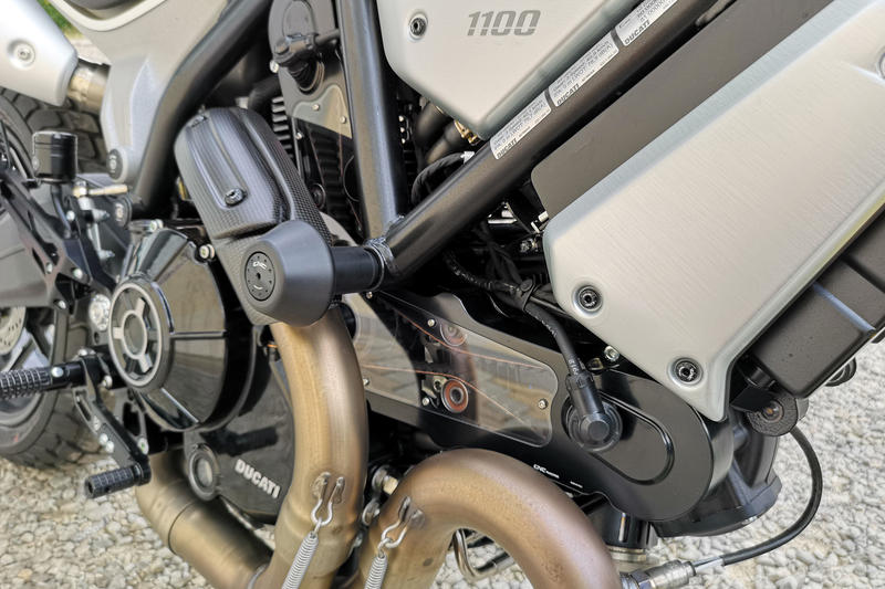 Timing belt cover trasparent for Ducati