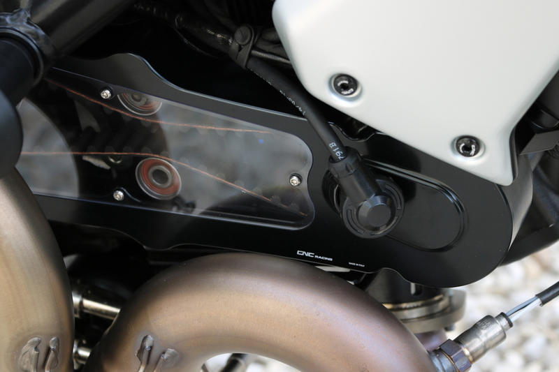 Timing belt cover trasparent for Ducati