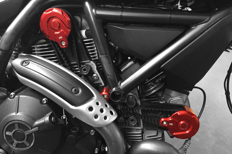 Pulleys cover for Ducati
