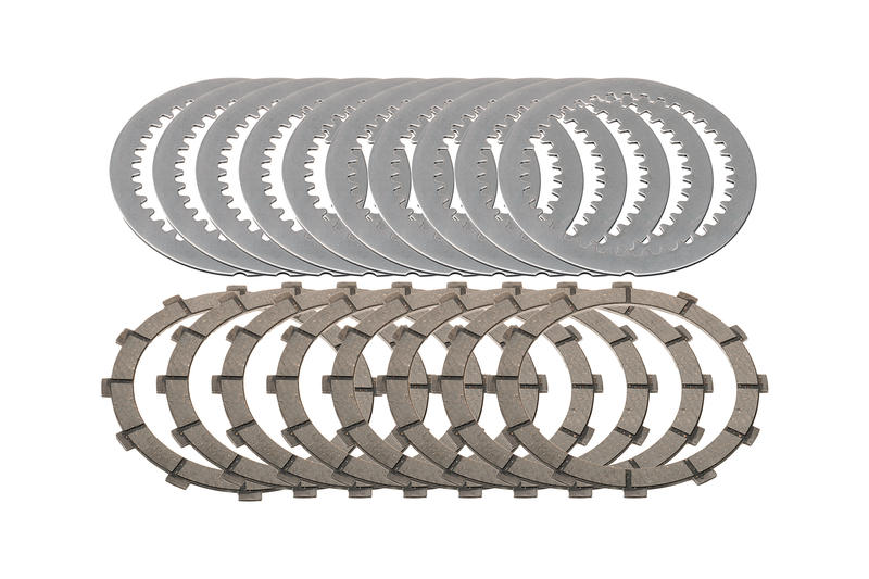 Clutch full disks kit replacement Master Tech 12 teeth organic