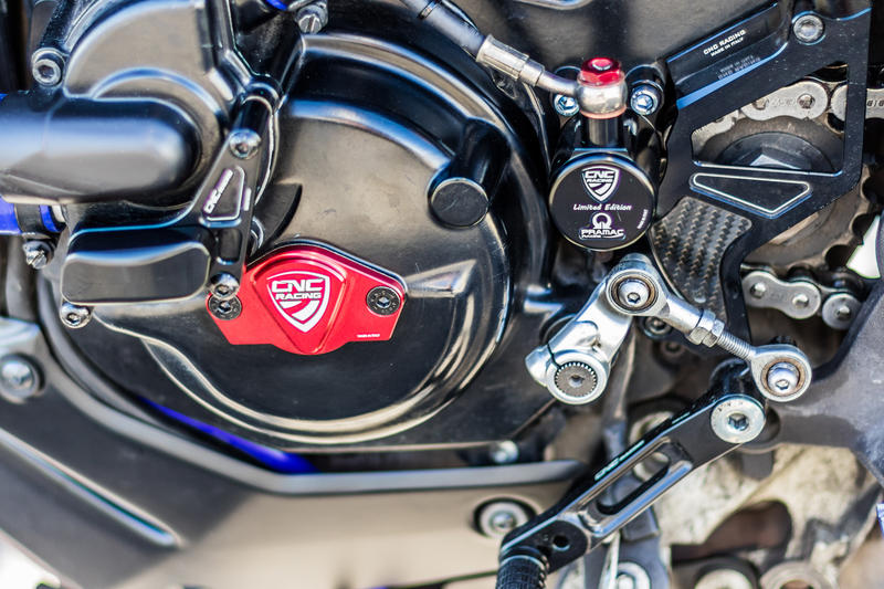 Timing inspection cover for Ducati