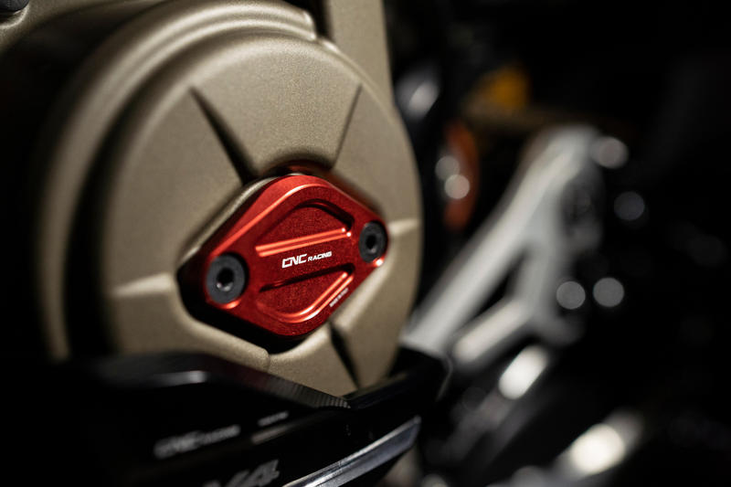 Timing inspection cover for Ducati