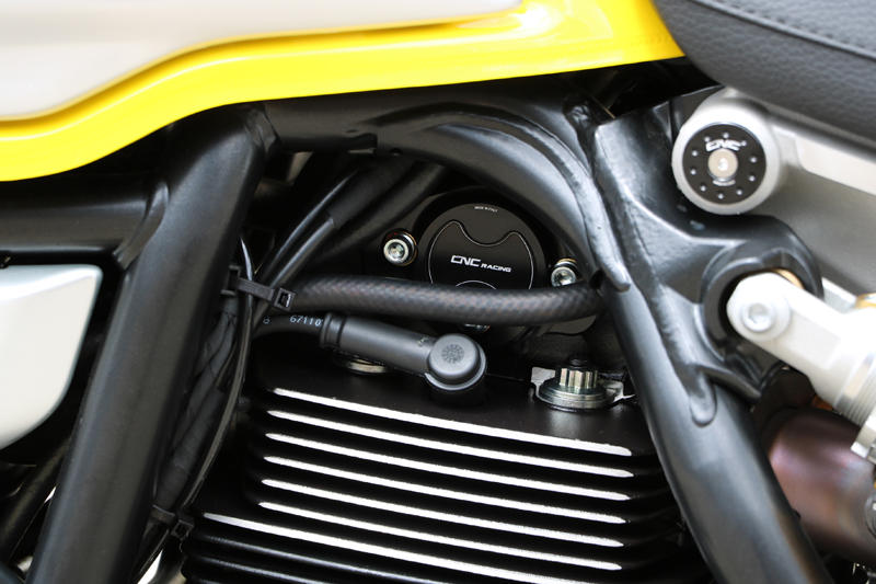 Camshaft cover for Ducati