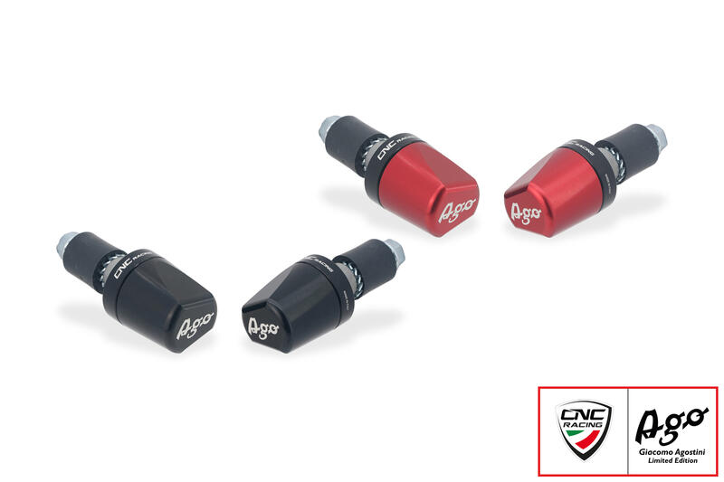 Handlebar ends LOOK - Giacomo Agostini Limited Edition
