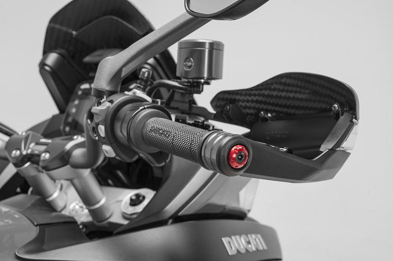 Handlebar ends Hand-guard spacer