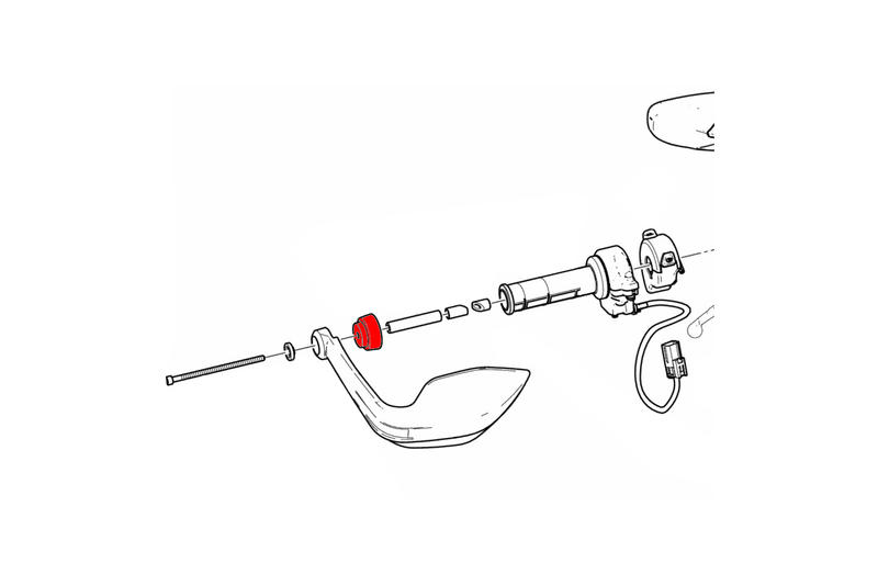 Handlebar ends Ducati DesertX