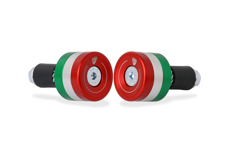 Handlebar ends Tricolore