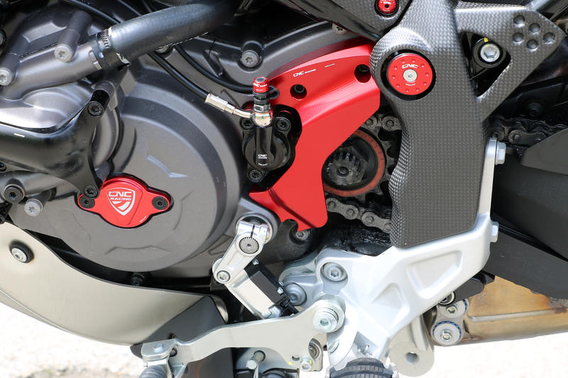 Front sprocket cover alluminium for Ducati