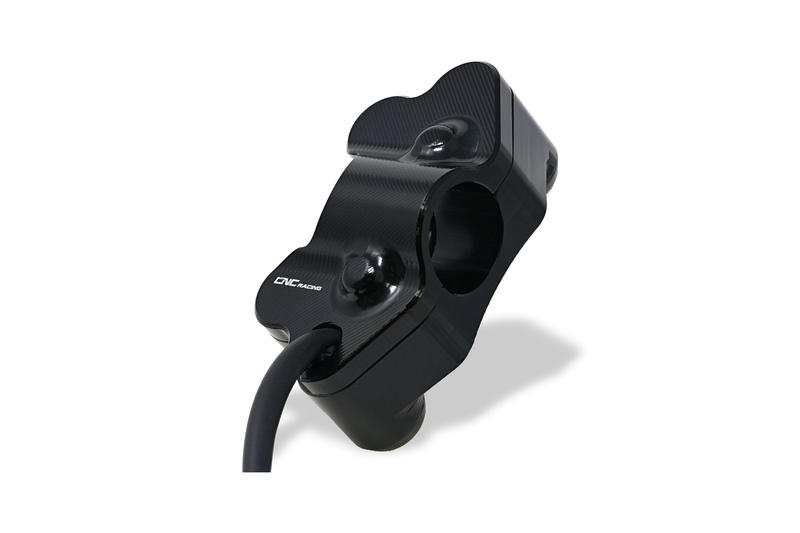 Rearward clamp for handlebar right switches