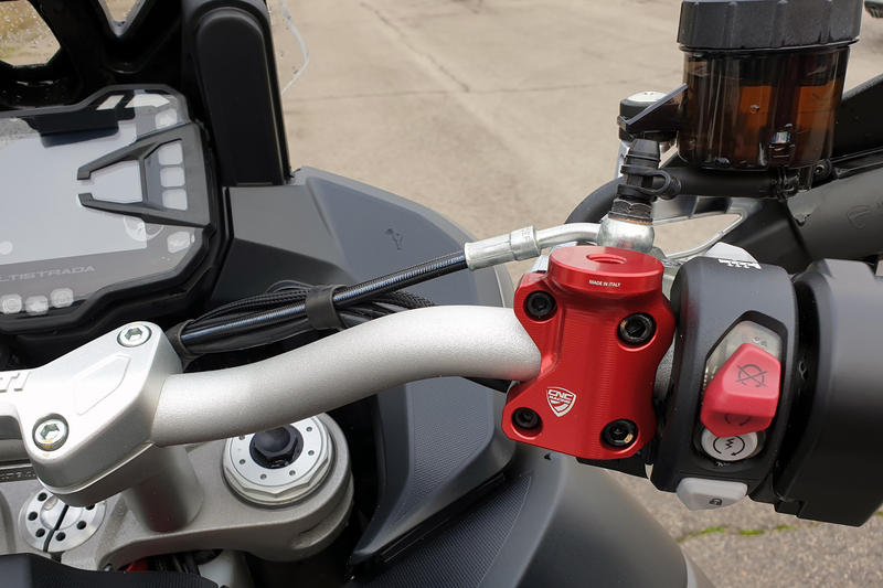 Clamp right side Ducati Multistrada