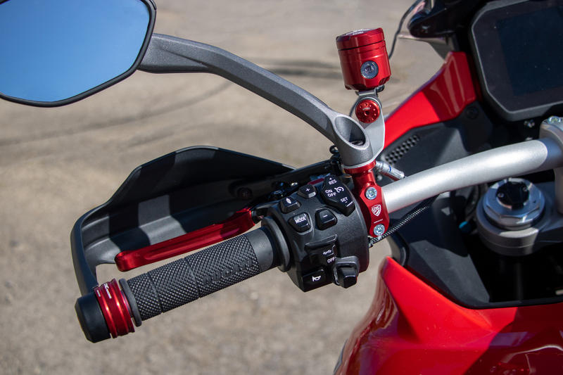 Clamp left side Ducati Multistrada V4 - Multistrada V2 MY2025