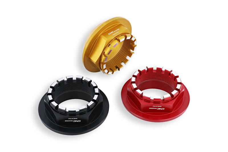 Rear wheel nut RH BICOLOR