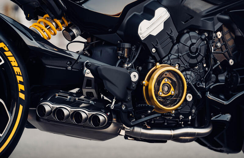 Carter trasparente per frizioni a olio Ducati Multistrada V4 e Diavel V4