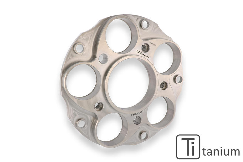Flangia parastrappi 5 fori Ducati - TITANIO