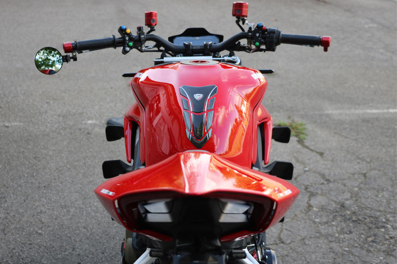 Fuel tank pad Ducati
