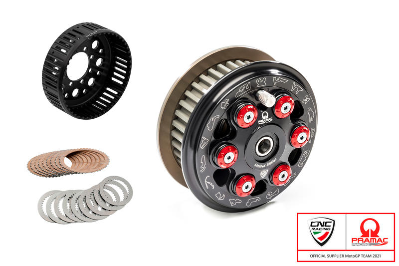 SLIPPER CLUTCH MASTER TECH TEAM PRAMAC LIM. ED. FULL KIT - 48 TEETH SINTERED