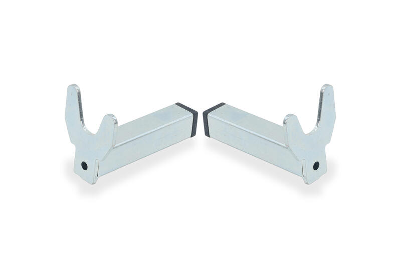 Steel Forks for Ducati Double-Sided Swingarm Rear Stand &ndash; Sturdy 2-Piece Kit