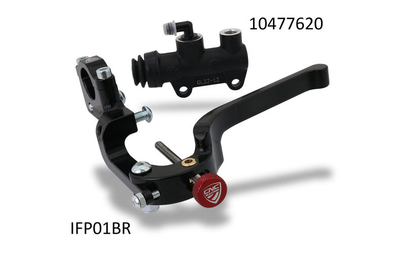 Rear brake pump handlebar control kit