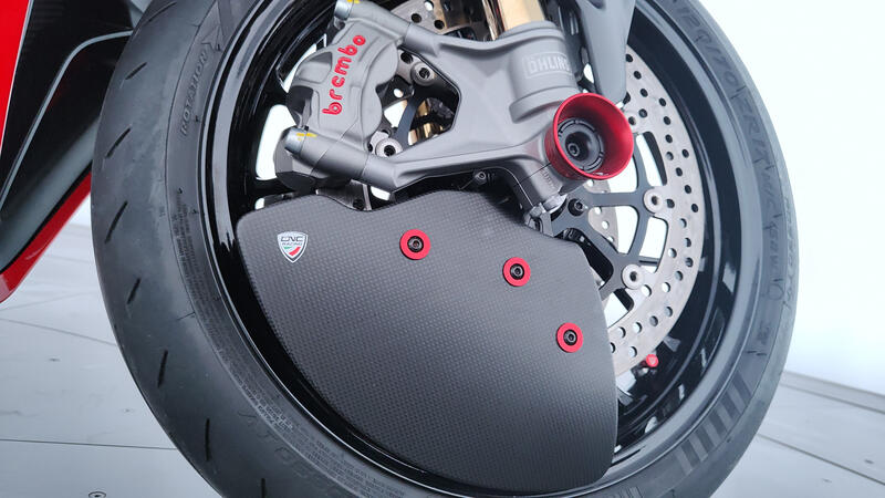 GP Ducts EVO &ndash; Matt Carbon Brake Cooling System &ndash; Ducati Panigale V2 and Streetfighter V2 MY2025