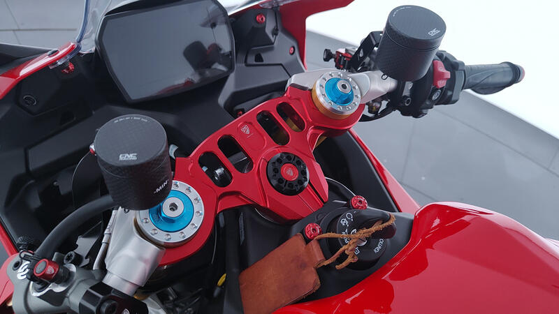 Ring nut for Ducati Panigale V2 MY2025 and Streetfighter V2 MY2025