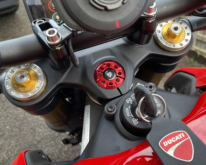 Ring nut for Ducati Panigale V2 MY2025 and Streetfighter V2 MY2025