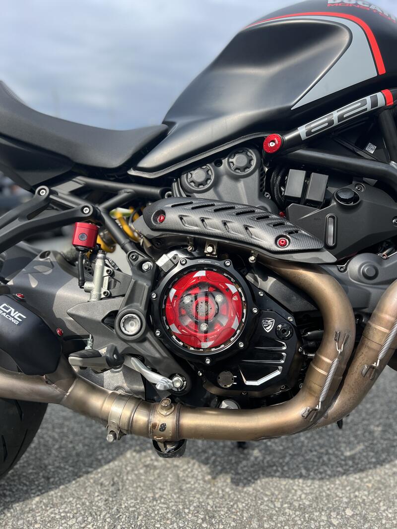 Hydraulic clutch control conversion kit for clear clutch cover - Ducati Monster 821