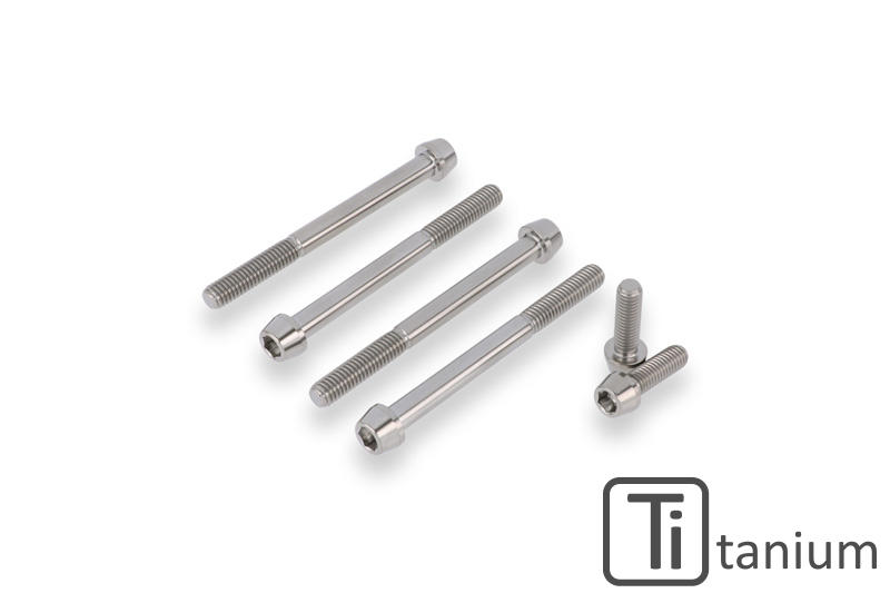 Screw kit cover dry clutch Ducati - TITANIUM