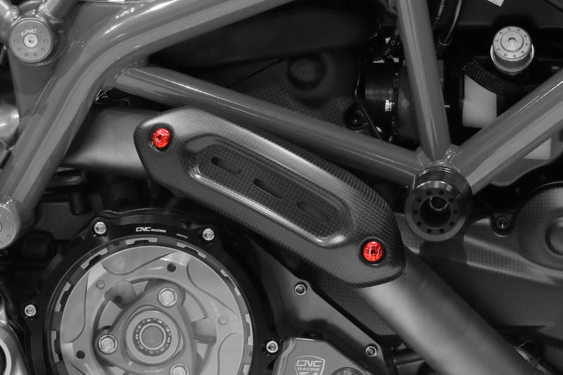 Screw kit exhaust pipe heat shield Ducati
