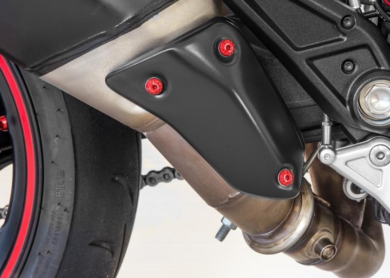 Bolt kit Exhaust Silencer heat guard Ducati 