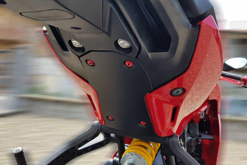 Undertail cover screw kit Ducati