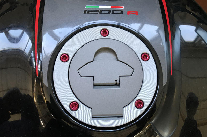 Fuel tank cap screws kit Ducati